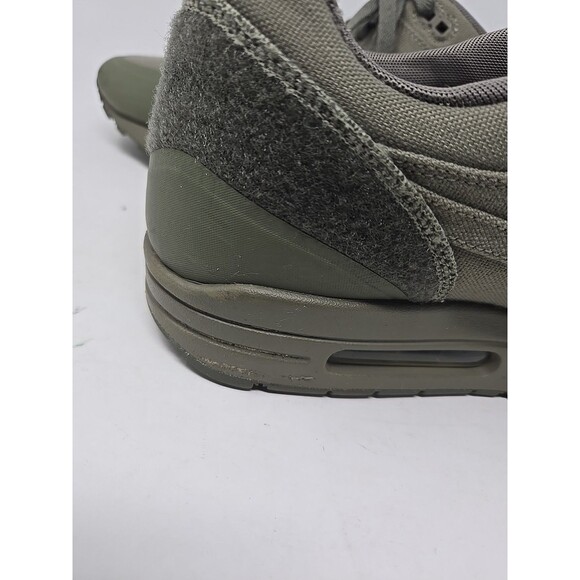 Size 13 - Nike Air Max 1 V SP Patch Steel Green 704901-300 Rare Sneakers Shoes - Picture 9 of 11